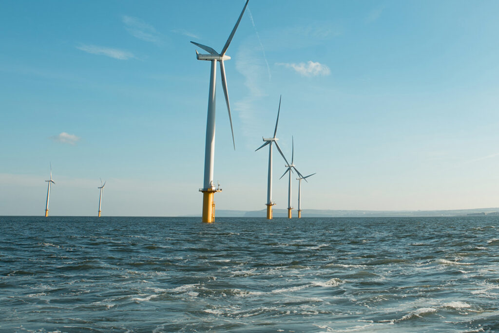 Photomontage parc éolien en mer de Dunkerque